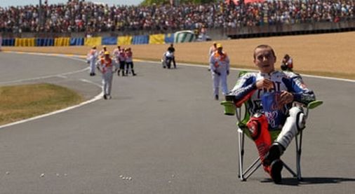 Lorenzo en Le Mans