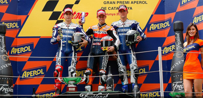 Stoner 'reina' en Montmeló 1 Podio Cataluna