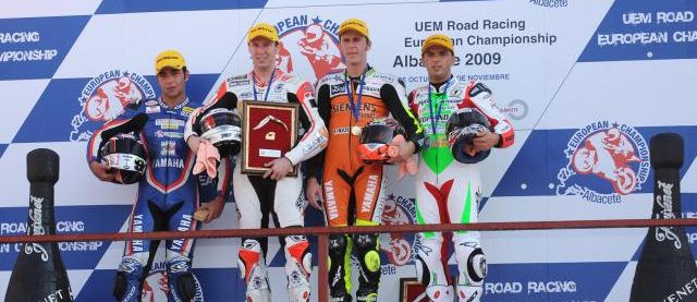 Campeonato de Europa de Velocidad en Albacete 1 Podium Superstock 1000