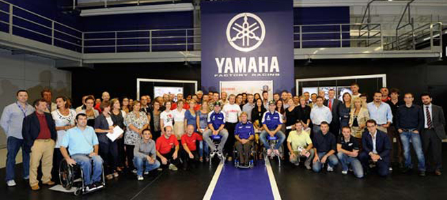 Wayne Rainey visitó la fábrica Yamaha en Italia 1 Rainey