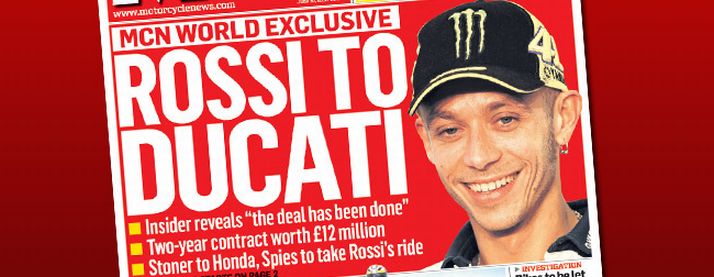 Ducati podría anunciar en Montmeló el fichaje de Valentino Rossi 1 Rossi 2