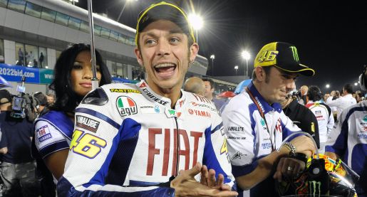 Valentino Rossi se sube hoy a una moto de carreras 1 Rossi1