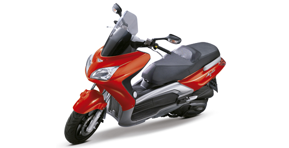 Daelim S3 125fi 1 X Motion roja