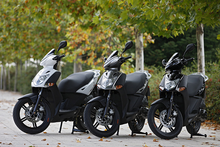 Kymco cierra la campaña de verano líder de ventas con 15.000 unidades matriculadas 1 agilitycity3colores