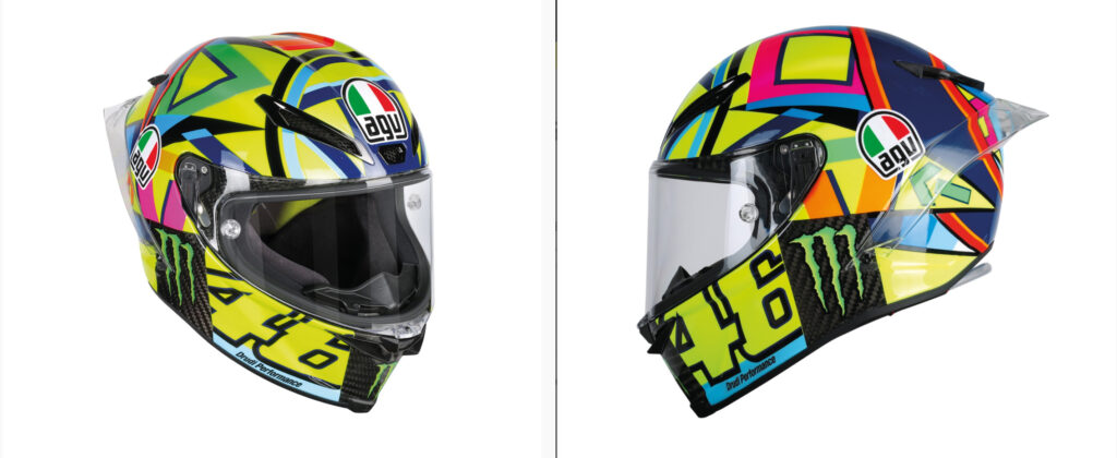AGV Pista GP R Soleluna: el casco Valentino Rossi