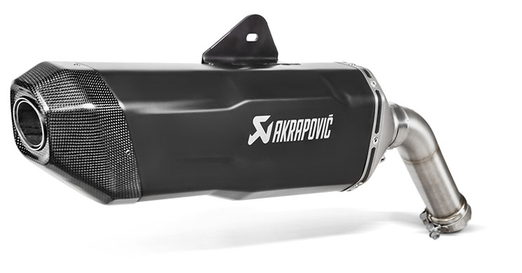 akrapovic bmw f750 gs f850gs