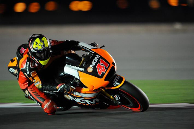 aleix espargaro entrenamiento motogp qatar