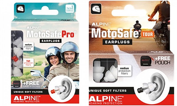 Alpine Motosafe Tour y Motosafe Pro: tapones para los oídos de los motoristas 1 alpinetaponesoidomotos