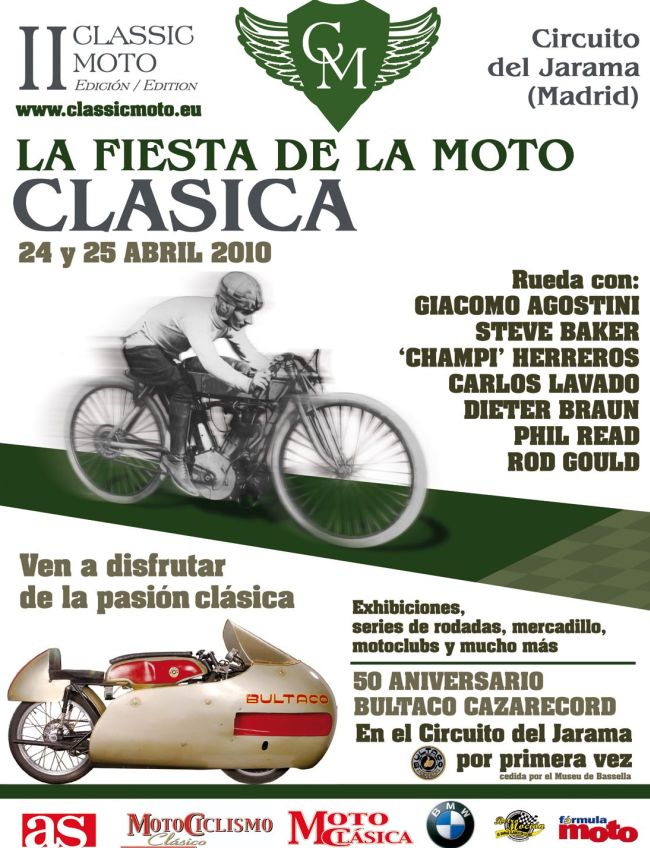 Classic Moto en el Jarama 1 anuncio classic moto