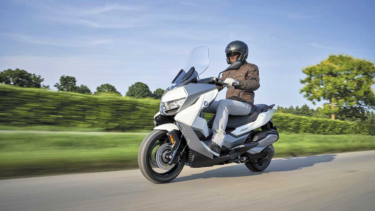BMW C 400: Urbanidad BMW 11 apertura grande