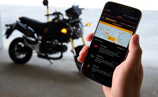 Continental presenta eHorizon, la App de comunicación entre motoristas 1 appcontinentalehorizon
