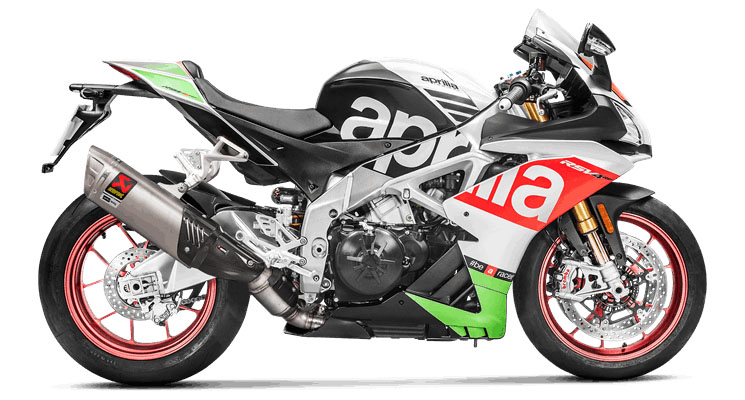 aprilia rsv4 akrapovic