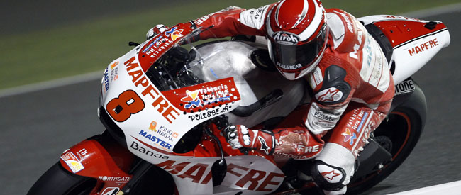 Hector Barberá: "Me estoy acostumbrando a sacar mucho el cuerpo de la moto" 1 barbera cortada