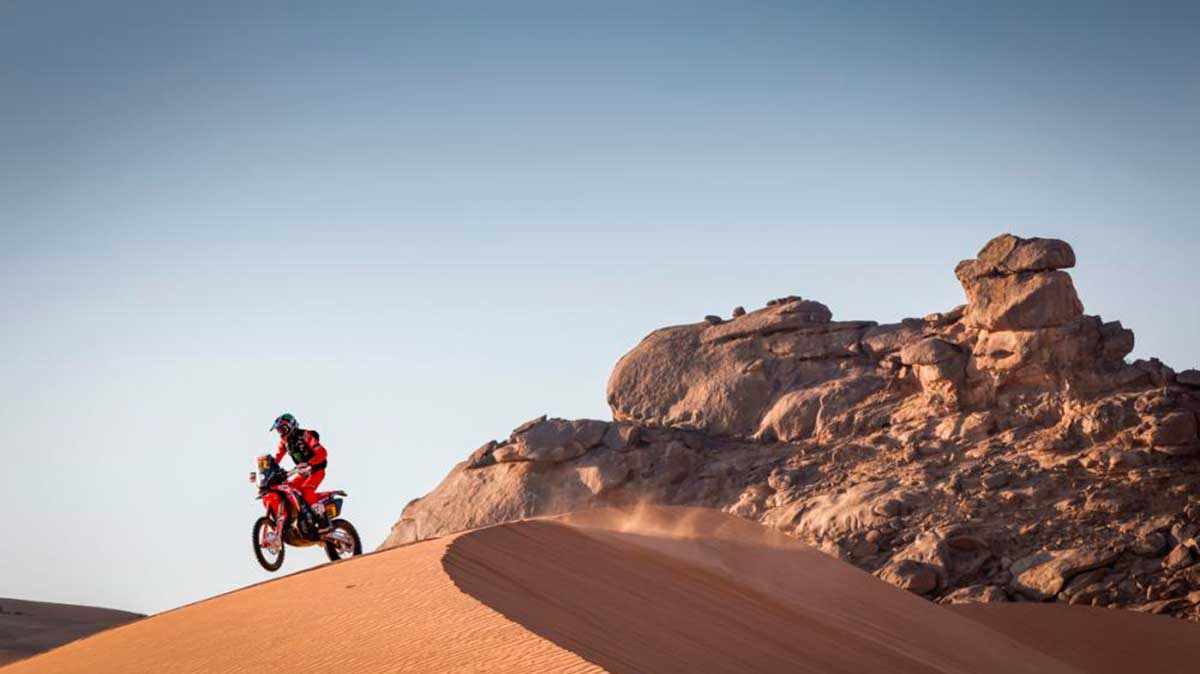 Barreda materializa su 25ª victoria de especial y ya es el nuevo líder del Dakar 1 barreda etapa