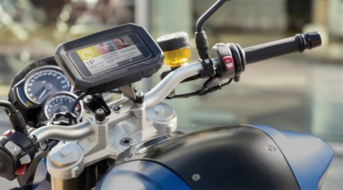 Nueva base para smartphone para tu moto o scooter 1 basebmwsmartphone