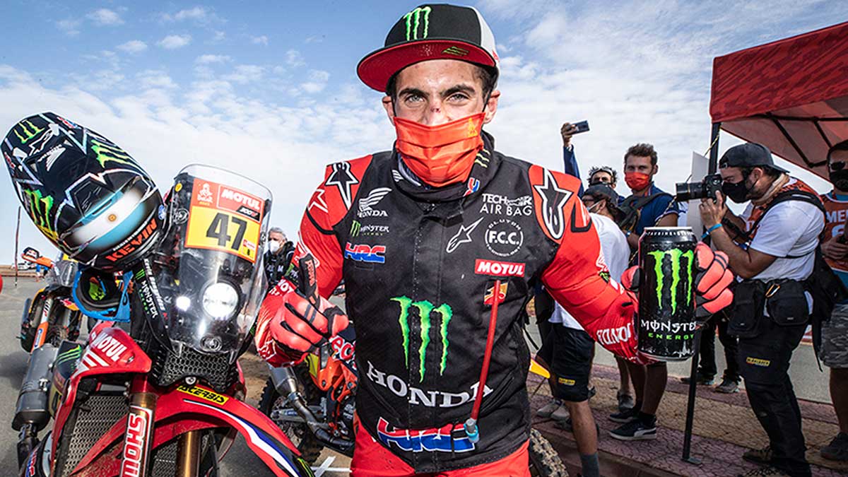 Acerbis y el Honda Monster Energy HRC Team, a la cabeza en el Dakar 2021 1 benavides2