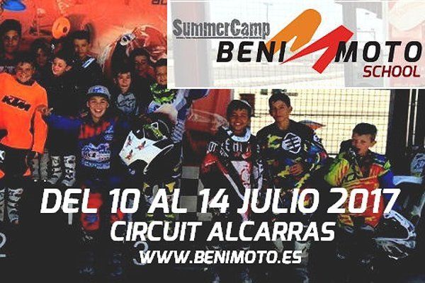benimoto summer camp 2017 cartel