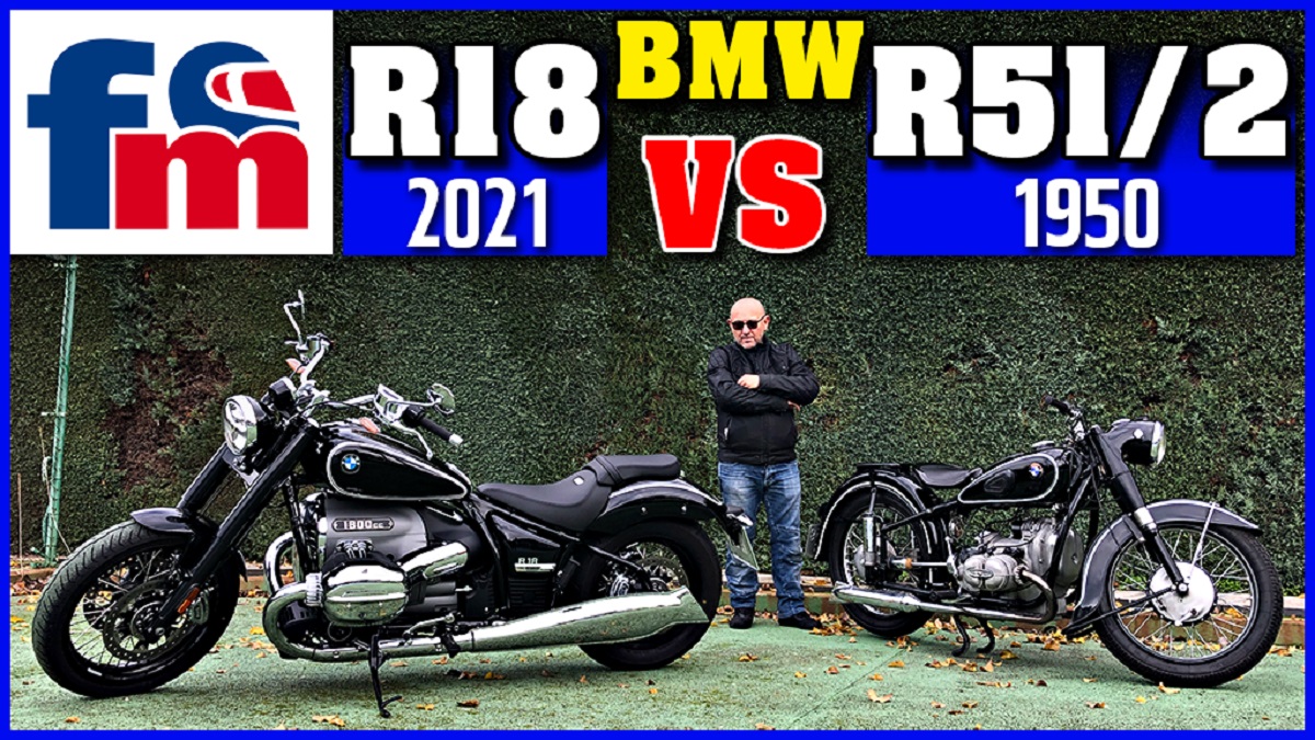 (VÍDEO) BMW R 18: historia de la leyenda bóxer 1 bmw r18 2021 vs bmw r51