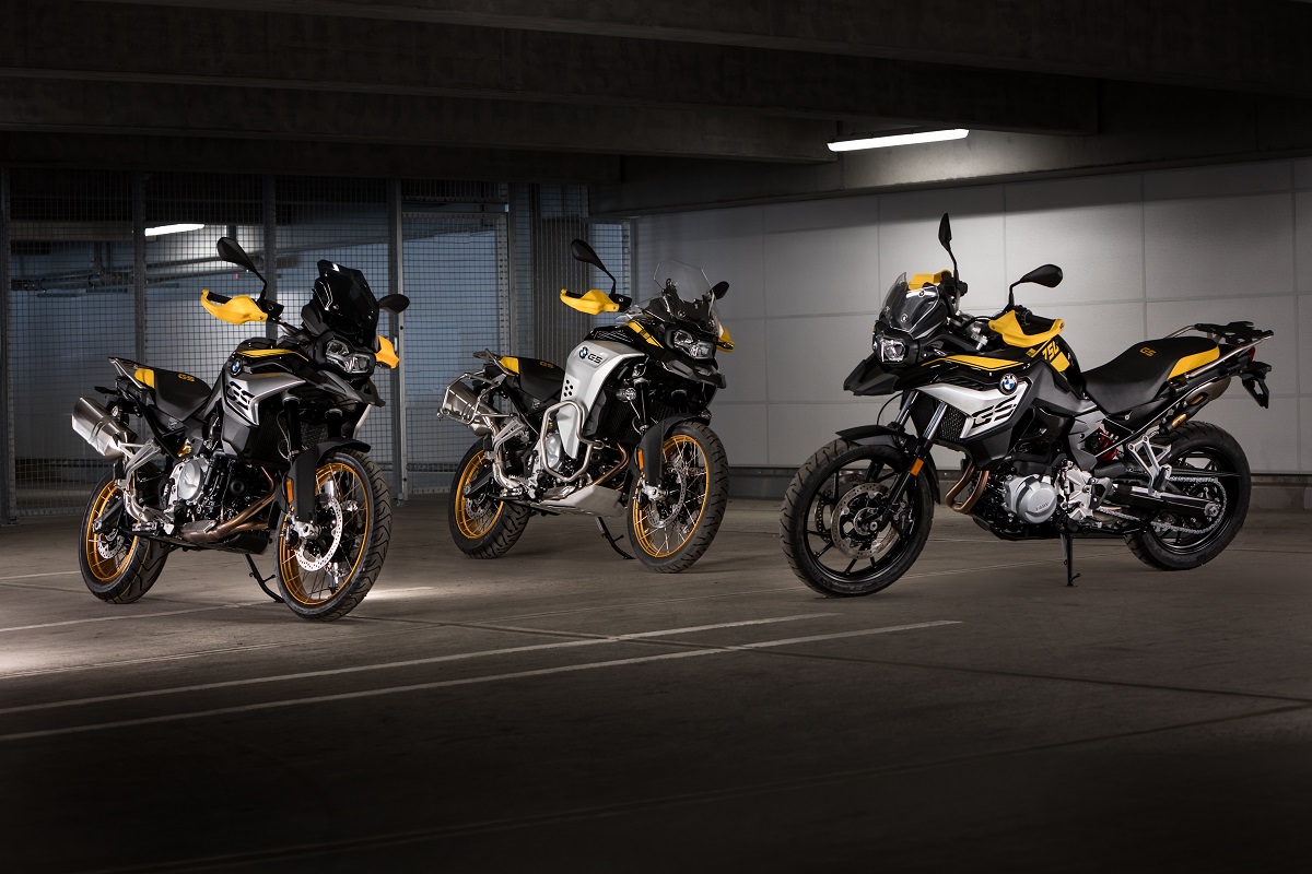 Nuevas ediciones 40 Aniversario para las BMW F 750 GS, F 850 GS y F 850 GS Adventure