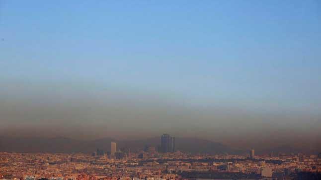 Madrid activa el escenario 1 del protocolo anticontaminación: a 70 km/h en la M-30 5 boina1