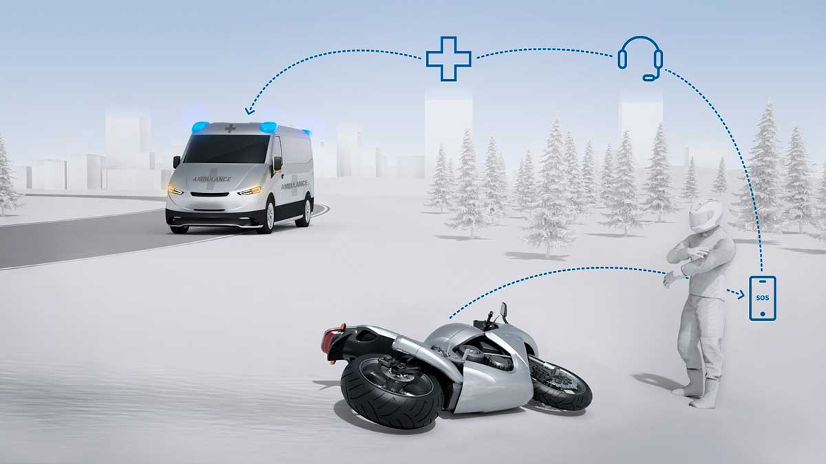 Help Connect: Bosch lanza la llamada de emergencia para motocicletas 1 bosch