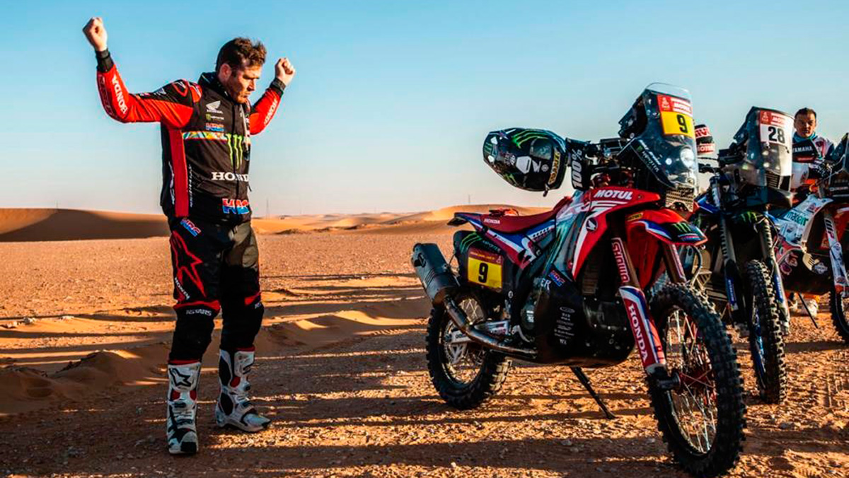 Ricky Brabec, primer estadounidense en ganar un Dakar 1 brabec