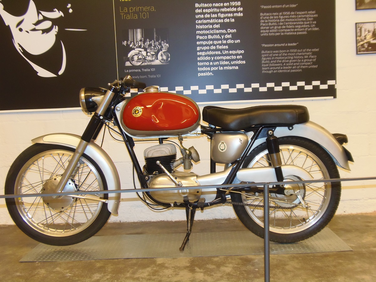 Las motos que cambiaron nuestra historia (1956-1966) 7 bultaco tralla 101 125cc 1959