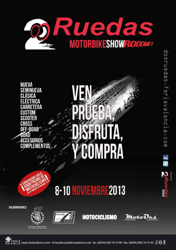 SALÓN 2 RUEDAS en la Feria de Valencia 1 cartel 4