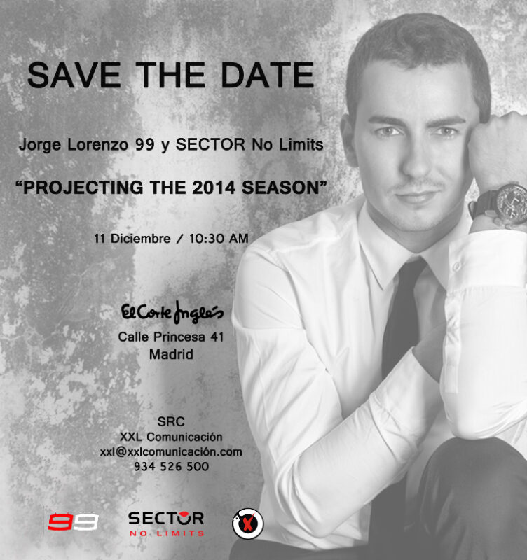 Jorge Lorenzo se cita con sus seguidores en Madrid 1 cartellorenzo