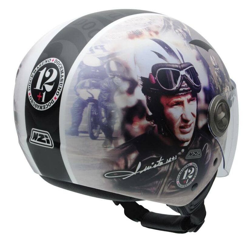 NZI le rinde homenaje a Ángel Nieto con el casco "12+1" 1 cascoangelmietonzi