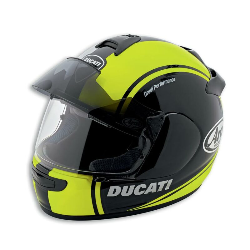 Nuevo equipamiento de máxima visibilidad para el motorista de Ducati 1 cascoducatimaximavisibilidad