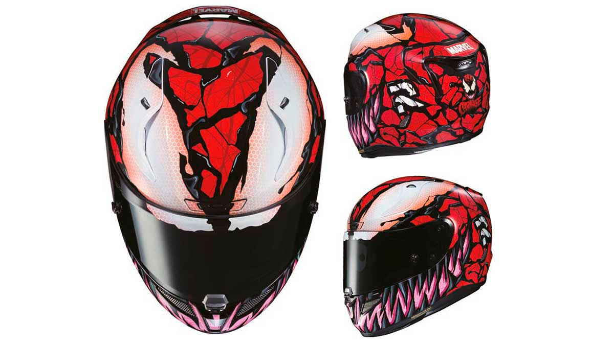 HJC Carnage: Un casco &quot;de miedo&quot; - Formulamoto