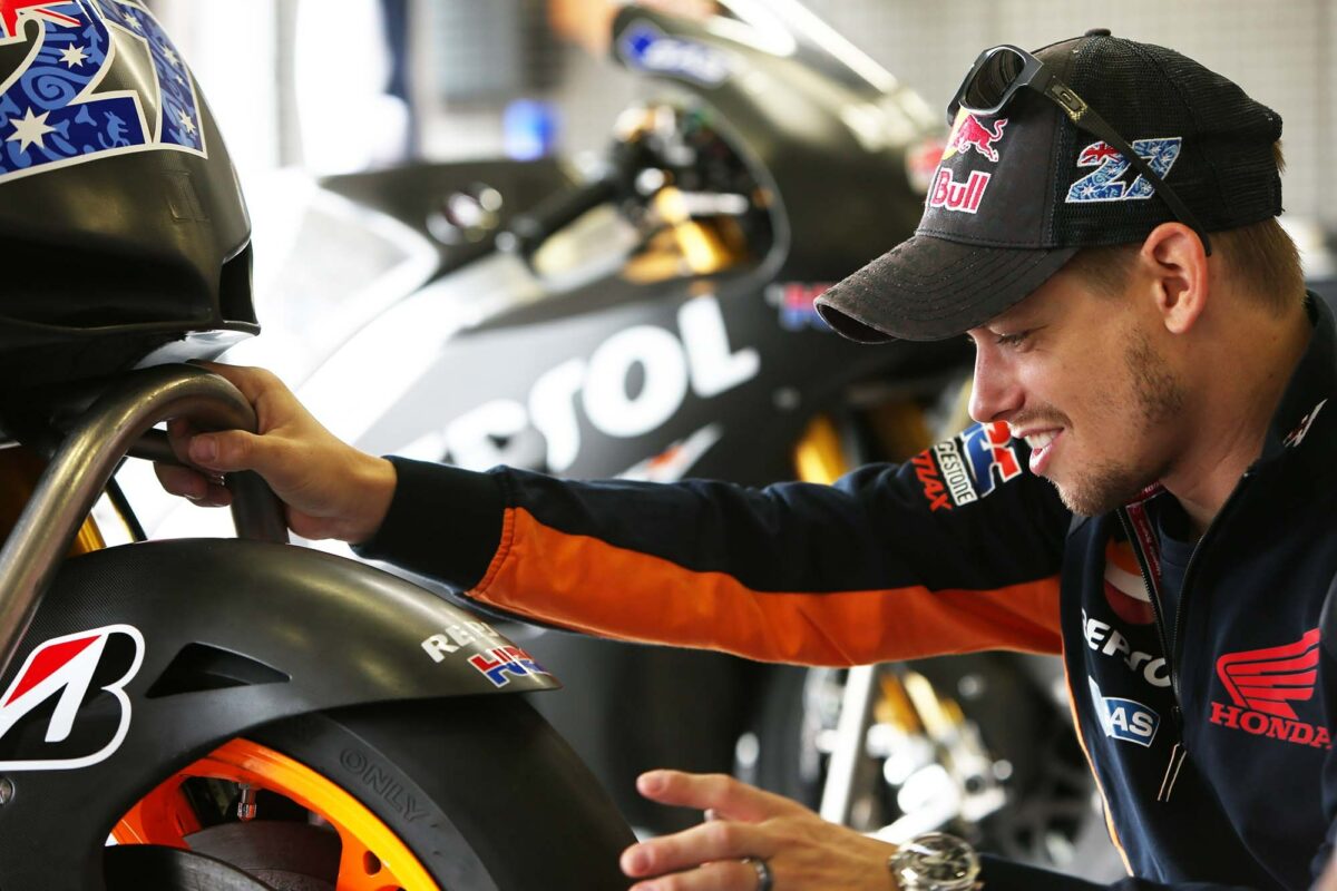 casey stoner hrc test 2014 honda rcv1000r rc213v