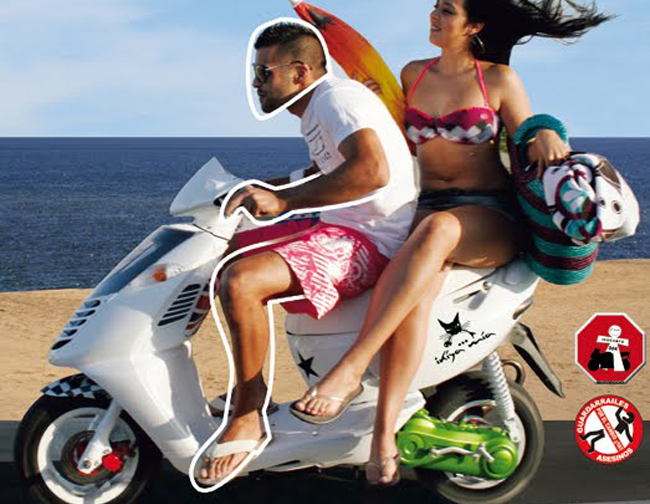 ¿Se puede conducir una moto o scooter en chanclas? 1 chanclasmoto
