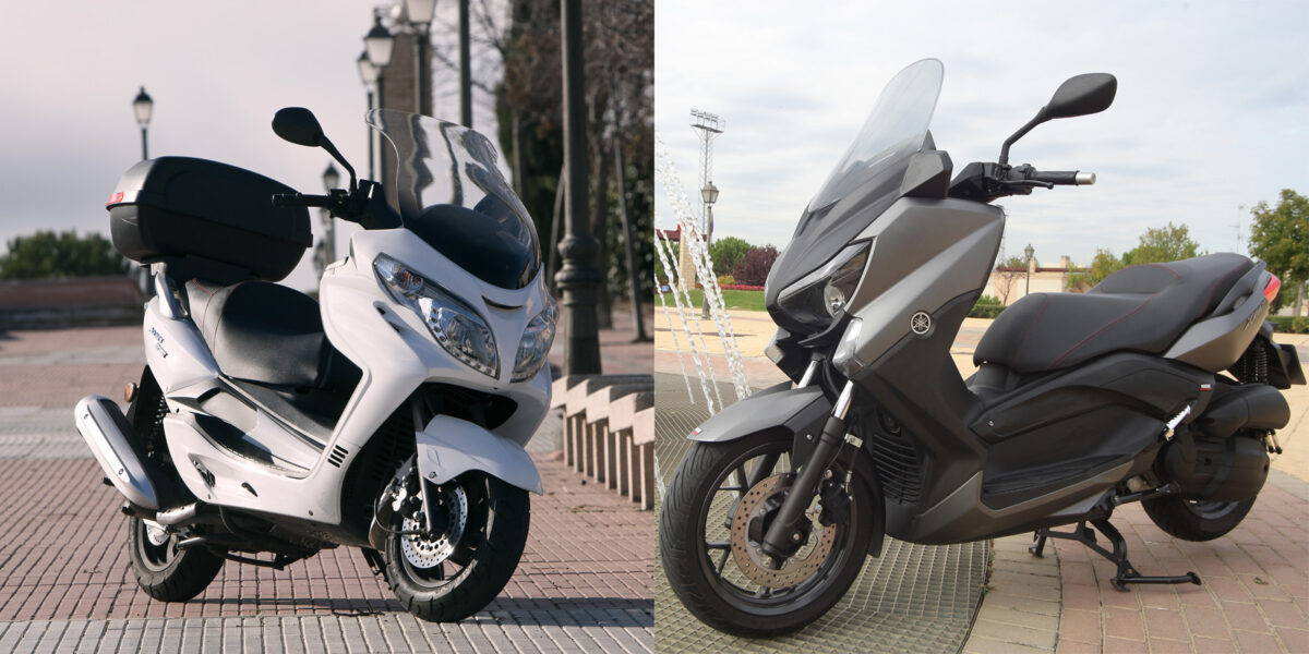 Diferencias entre el scooter 125 más caro y el más barato 1 comparativa 1