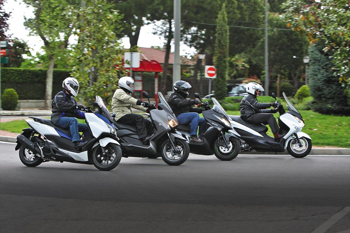 Comparativa scooter 125 cc:  los mejores japoneses