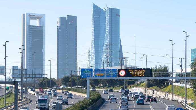 ¿A 50 km/h por la M-30? La movilidad tras el coronavirus 1 contaminacionmadrid