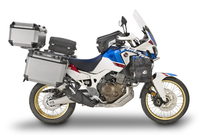 Kit GIVI para la Honda CRF 1000L Africa Twin Advernture Sports: de aventura en aventura 7 crf1000lafricatwinadventuresports18lato
