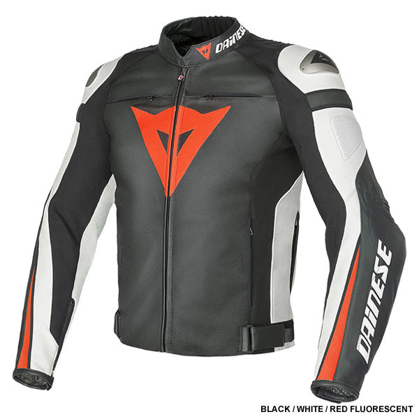 dainese g super speed c2 pelle leather jackets blackwhiteredfluorescent