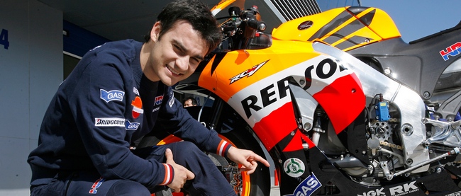 Dani Pedrosa lucirá el logotipo "Seguridad Honda" 1 dani logo