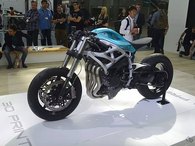 Divergent 3D Dagger: la impresión 3D llega a la industria de las motos 1 divergentemotoimpresion3d