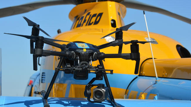 Los drones de la DGT multarán a partir del 1 de agosto 1 drones dgt agosto