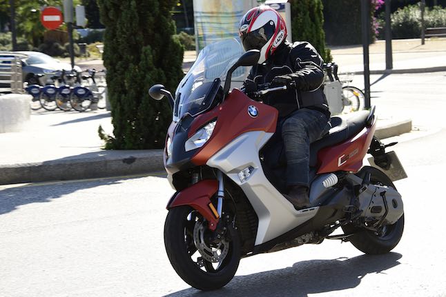 PRESENTACIÓN BMW C650 Sport: Afinando