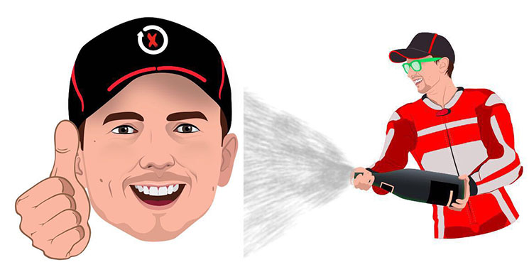 emoticonos jorge lorenzo