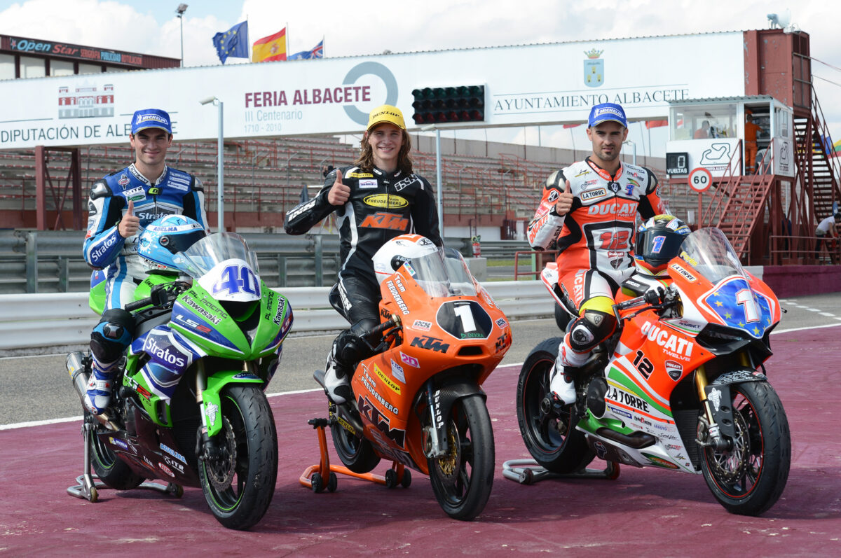 Éxito español en el Cto de Europa de Velocidad 1 europeanchampions2013