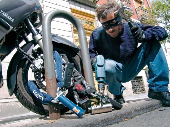 El 87% de los robos de motos se producen en Cataluña 1 evitarobomoto