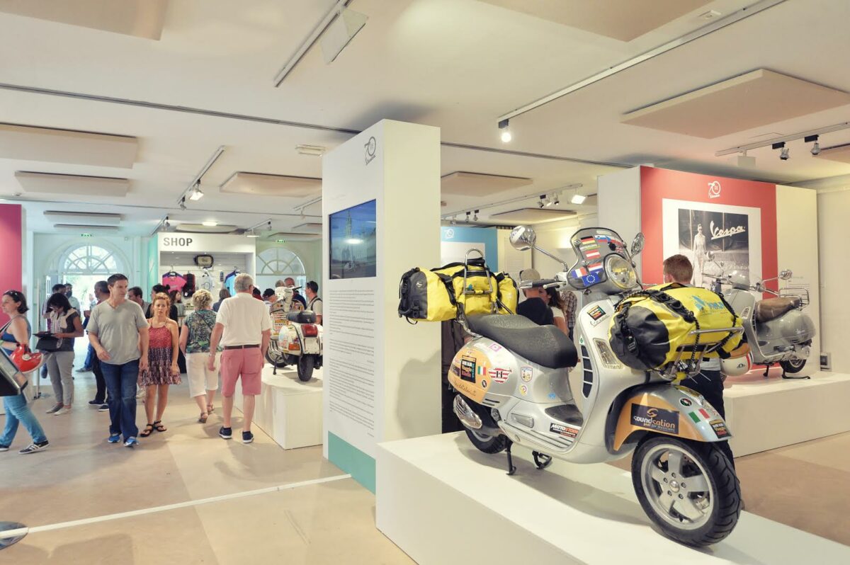 Vespa celebra su 70º aniversario con una exposición muy especial 1 exposicionvespa70aniversario 1