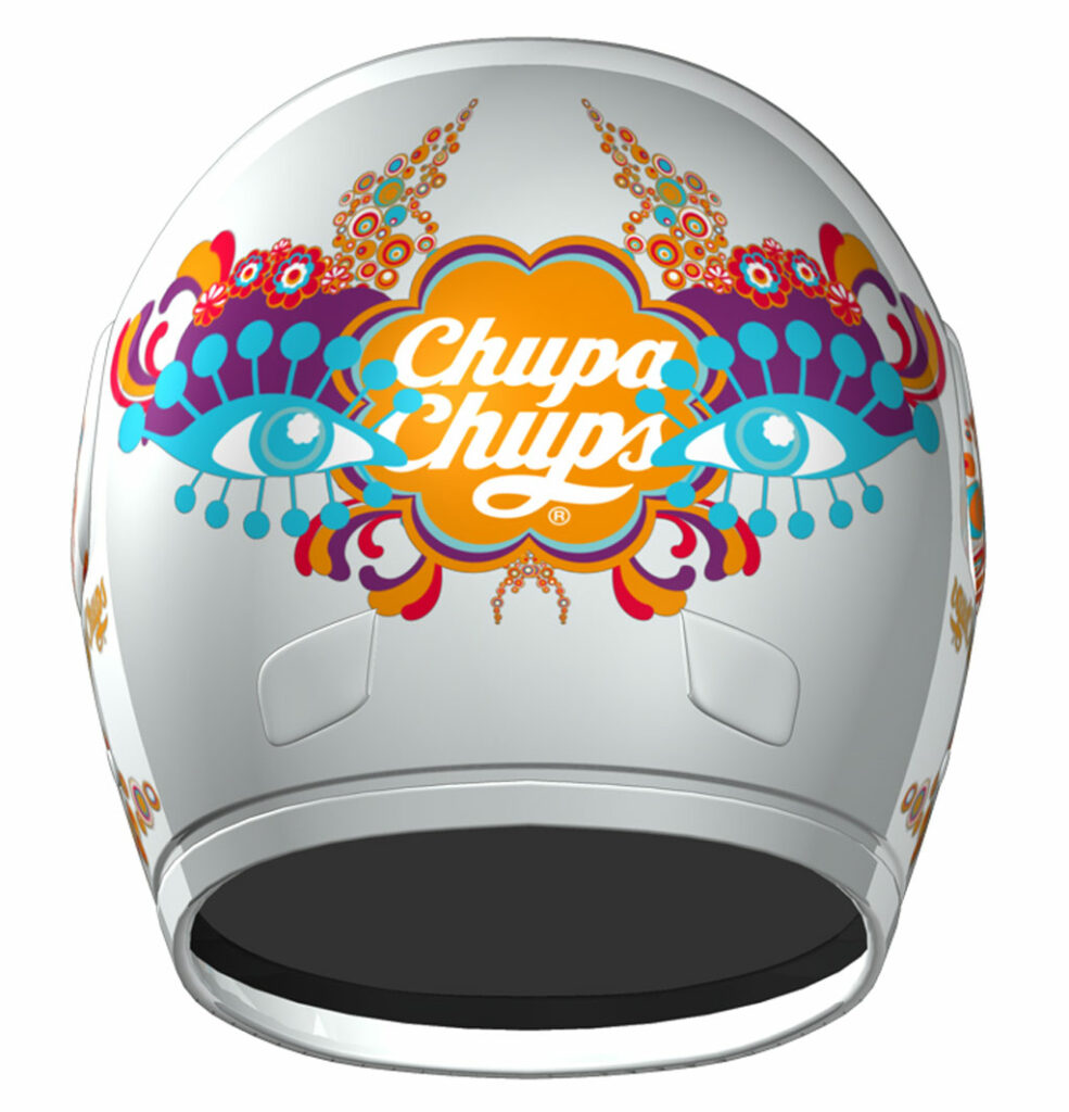 NZI lanza el casco Eyelash de Chupa Chups 1 eyelash2