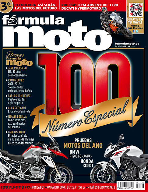 Consigue el especial Fórmula MOTO nº 100 en tu kiosko 1 fm100