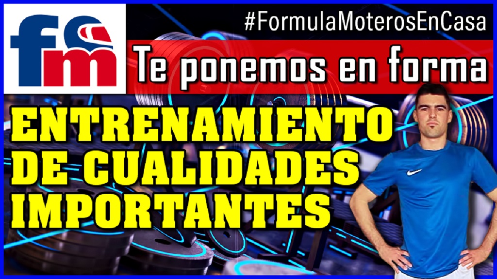 (VÍDEO): Mantén la forma para volver a montar en moto en Fase 1 1 formula moto te pone en forma entrenamiento de cualidades importantes